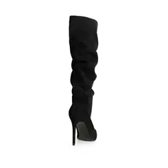 Bota Rebecca Suede Preto