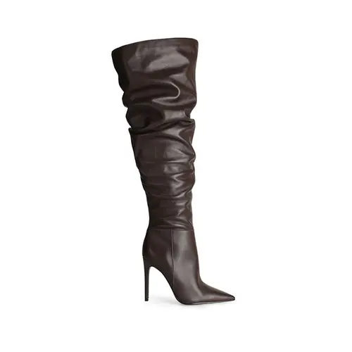 Bota Over The knee Soraya Marrom