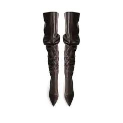 Bota Over The knee Soraya Marrom