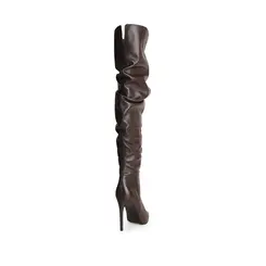Bota Over The knee Soraya Marrom