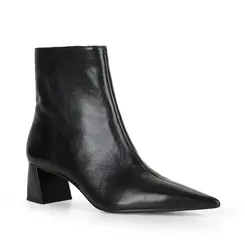 Bota Sandy Couro Preto
