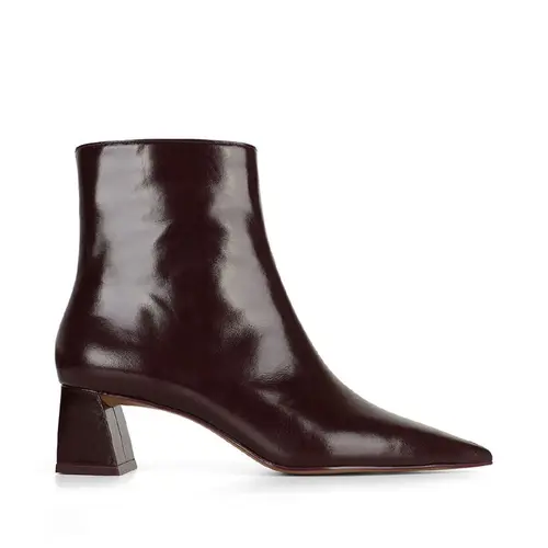 Bota Sandy Couro Marrom