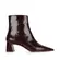 Bota Sandy Couro Marrom