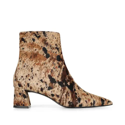 Bota Sandy Couro Pelo Mocca