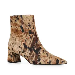 Bota Sandy Couro Pelo Mocca