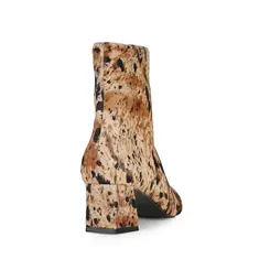 Bota Sandy Couro Pelo Mocca
