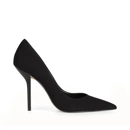 Scarpin Daphne Nobuck Preto