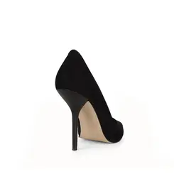 Scarpin Daphne Nobuck Preto