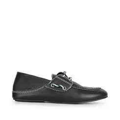 Mocassim Ember Couro Preto