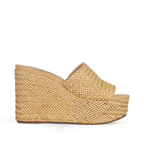 Mule Plataforma Darina Tresse Natural