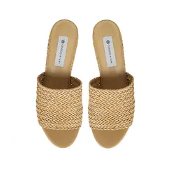 Mule Plataforma Darina Tresse Natural