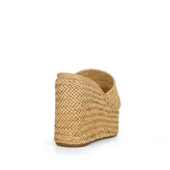 Mule Plataforma Darina Tresse Natural