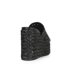 Mule Plataforma Darina Tresse Preto