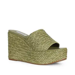 Mule Plataforma Darina Tresse Musgo