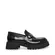 Sapato Mocassim Giorgina Couro Preto Pronta Entrega
