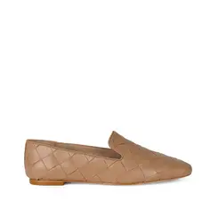 Loafer Firenze Couro Amendoa