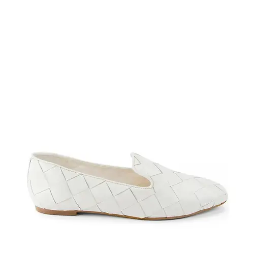Loafer Firenze Couro Off White