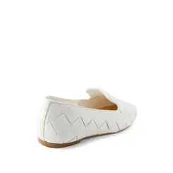 Loafer Firenze Couro Off White