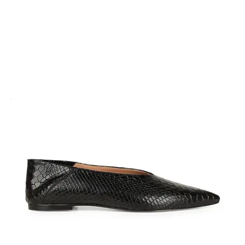 Sapatilha Manhattan Snake Preto