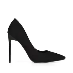 Scarpin Kirsten Couro Preto