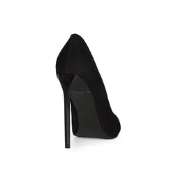 Scarpin Kirsten Couro Preto