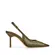 Scarpin Erika Tela Verde Oliva
