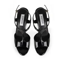 Sandalia Plataforma Kelly Preto