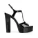 Sandalia Plataforma Kelly Preto