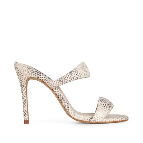 Mule Antonela Snake Claro