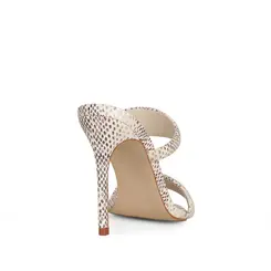 Mule Antonela Snake Claro