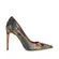 Scarpin Deborah Couro Snake Verde