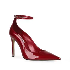 Scarpin Carmela Verniz Vermelho