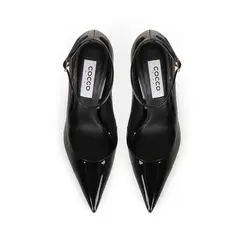 Scarpin Carmela Verniz Preto