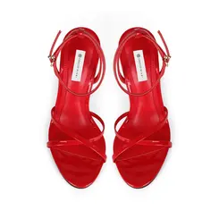 Sandalia Anabela Agatha Vermelho