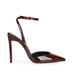 Scarpin Wendy Verniz Cereja