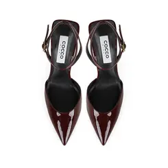 Scarpin Wendy Verniz Cereja