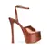 Sandalia Plataforma Venus Bronze