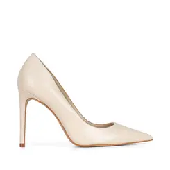 Scarpin Deborah Couro Off White