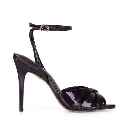 Sandalia Glen Verniz Perolizado Roxo