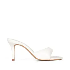Mule Vitoria Verniz Branco