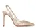 Scarpin Athena Croco Off White