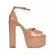 Sandalia Plataforma Rayka Nude