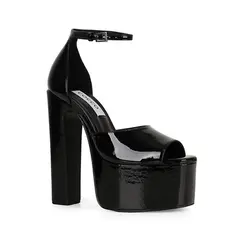 Sandalia Plataforma Rayka Preto