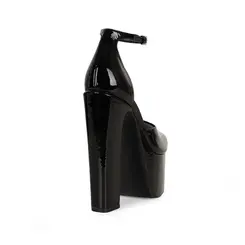 Sandalia Plataforma Rayka Preto
