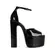 Sandalia Plataforma Rayka Preto