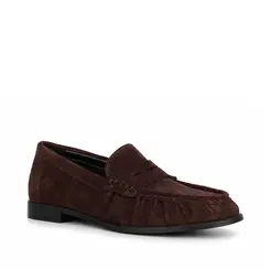 Mocassim Martina Couro Marrom