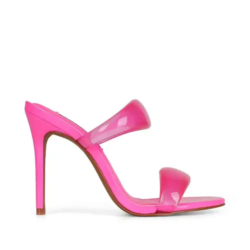 Mule Antonela Vinil Rosa