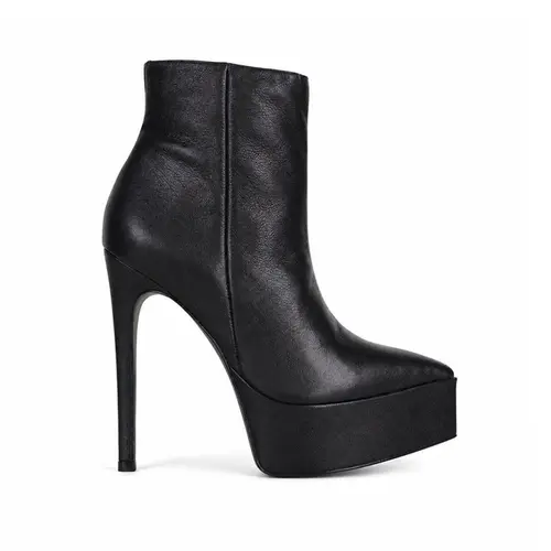 Bota Leona Couro Preto
