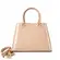 Bolsa de Couro Estampa Avestruz The Aurora Bag Creme