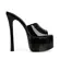 Sandalia Plataforma Debbie Verniz Preto